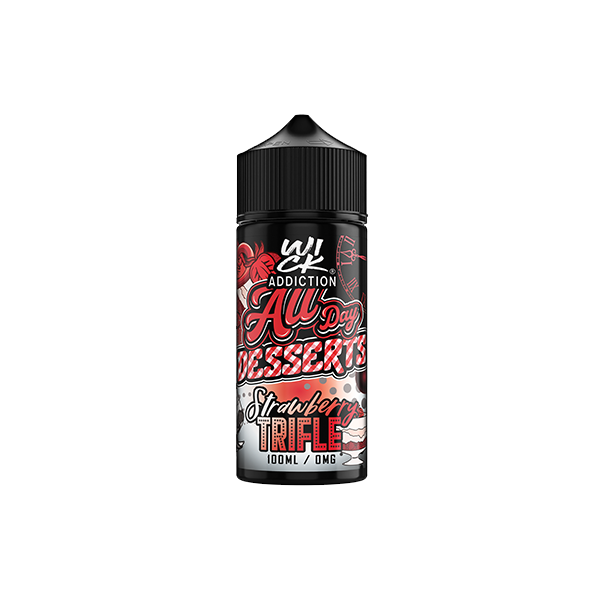 Buy Now Wick Addiction All Day Desserts 100ml Shortfill