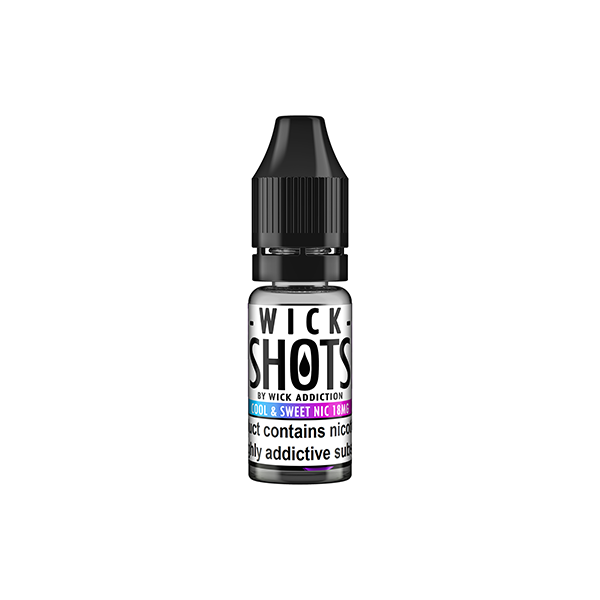 Wick Addiction Wick Shot 10ml Cool & Sweet Nic Shot 18mg (70VG/30PG)