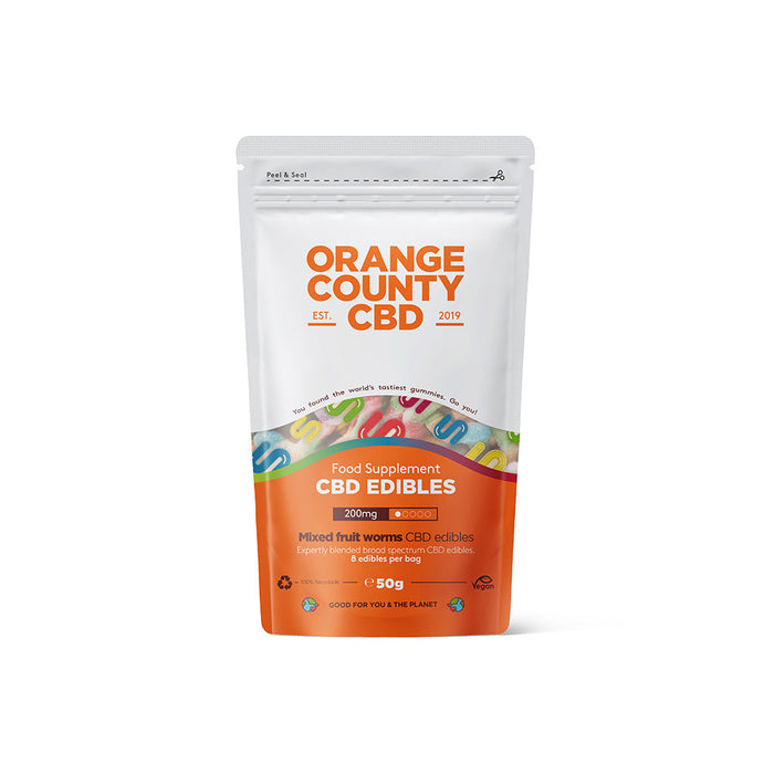 Offer Orange County CBD  Gummy Worms - Grab Bag