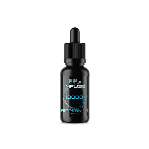 Offer CBD Asylum Infuse  CBD Peppermint Oil - 30ml (BUY 1 GET 2 FREE)