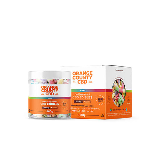 Sale Orange County CBD  CBD Gummy Worms - Small Pack