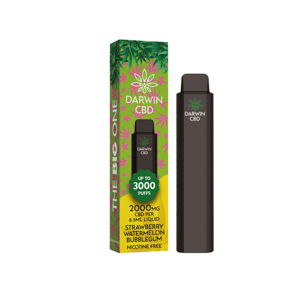 Limited Darwin The Big One  CBD Disposable Vape Device 3000 Puffs