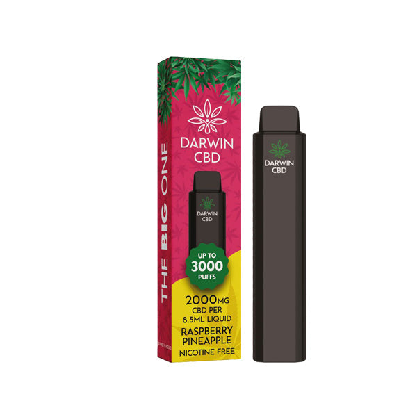 Sale Darwin The Big One  CBD Disposable Vape Device 3000 Puffs