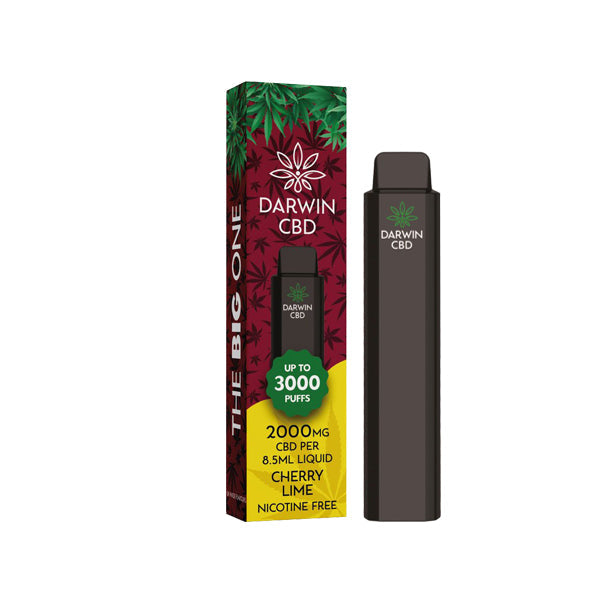 Offer Darwin The Big One  CBD Disposable Vape Device 3000 Puffs