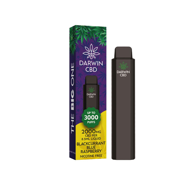 Shop Now Darwin The Big One  CBD Disposable Vape Device 3000 Puffs