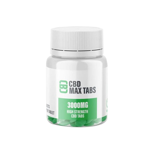 CBD Asylum 3000mg CBD Max Tablets - 100 Caps (BUY 1 GET 2 FREE)