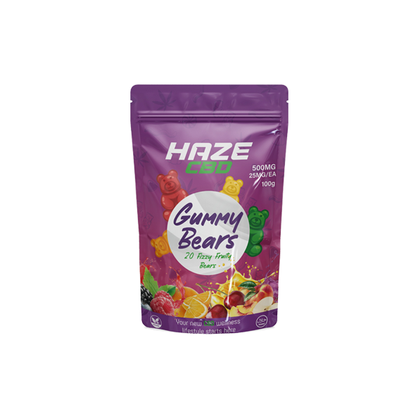 Shop Now Haze CBD  Gummy Bears - 20 Pieces