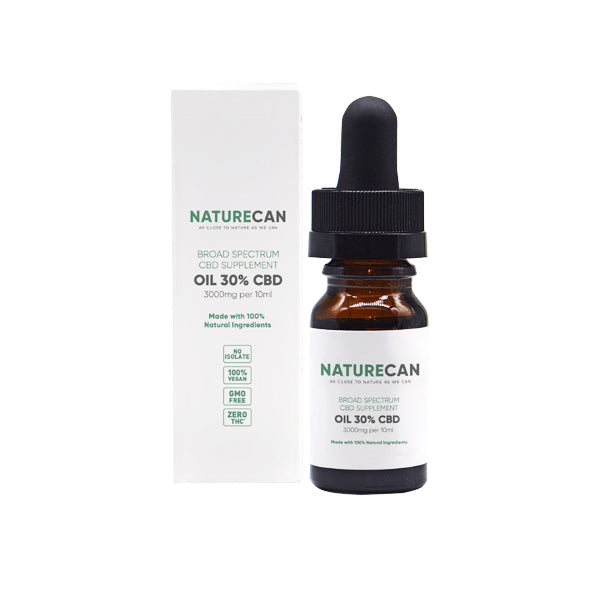 Sale Naturecan 30%  CBD Broad Spectrum MCT Oil 10ml