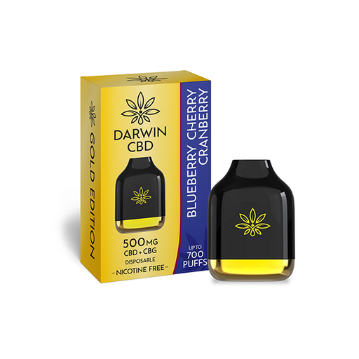 Limited Darwin  CBD + CBG Cube Disposable 700 Puffs