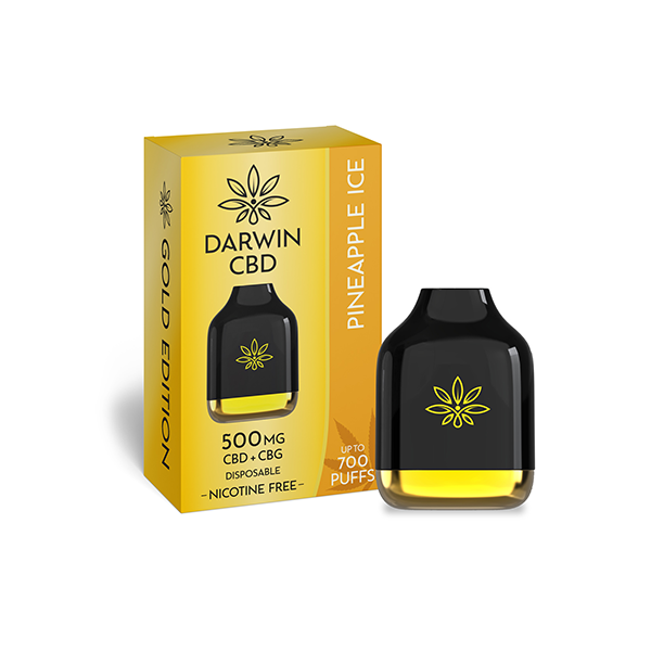 Limited Darwin  CBD + CBG Cube Disposable 700 Puffs