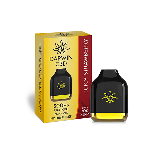 Exclusive Darwin  CBD + CBG Cube Disposable 700 Puffs