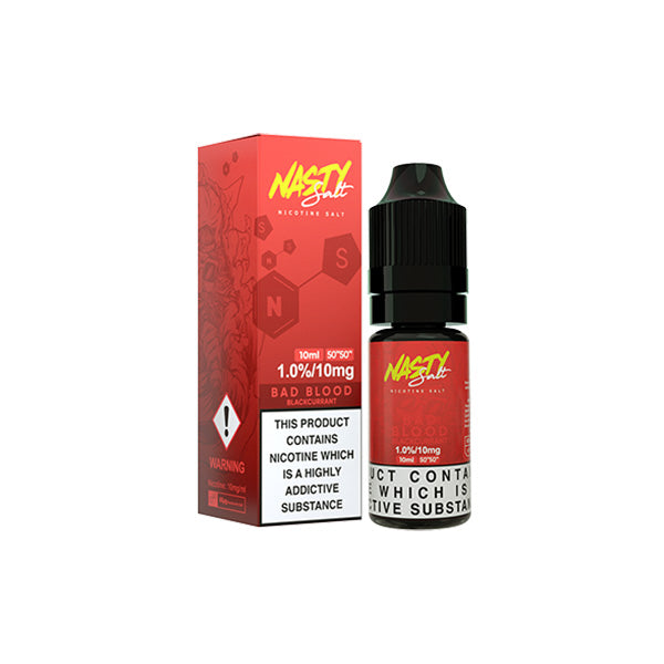 Nasty Salts 10ml Nic Salts (50VG/50PG) 20mg