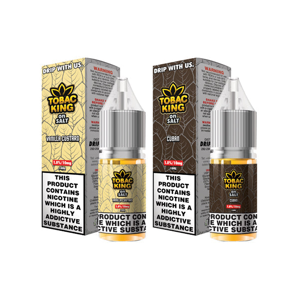 Tobac King Salts By Drip More 10ml Nic Salts (50VG/50PG) 20mg