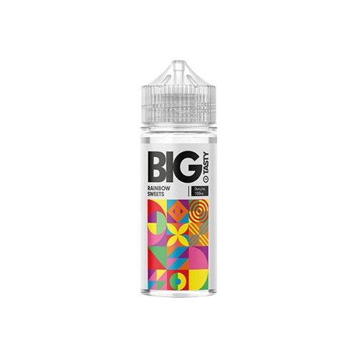 Best The Big Tasty Candy Rush 100ml Shortfill 0mg (70VG/30PG) UK