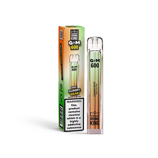  Aroma King GEM 600 Disposable Vape Device 600 Puffs20mg