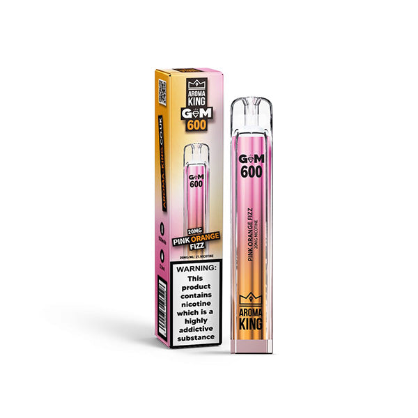 Offer Aroma King GEM 600 Disposable Vape Device 600 Puffs