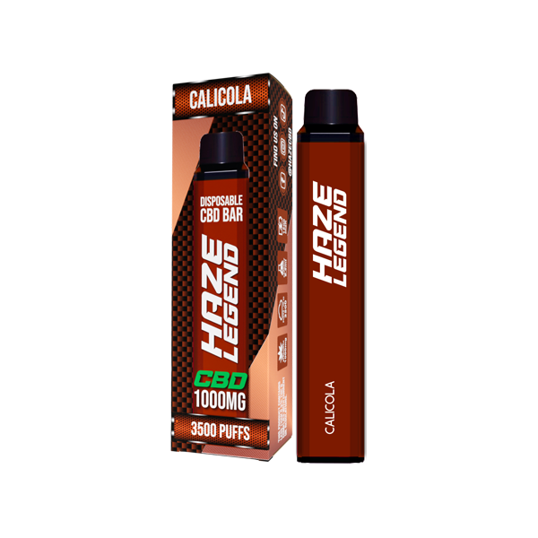 Sale Haze Legend  CBD Disposable Vape Device 3500 Puffs