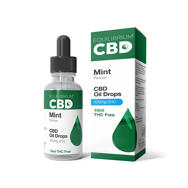 Limited  Equilibrium CBD Oil 10ml - Mint Flavour