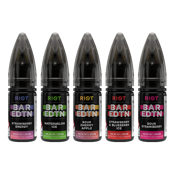 Riot Squad BAR EDTN 10ml Nic Salts (50VG/50PG) 20mg