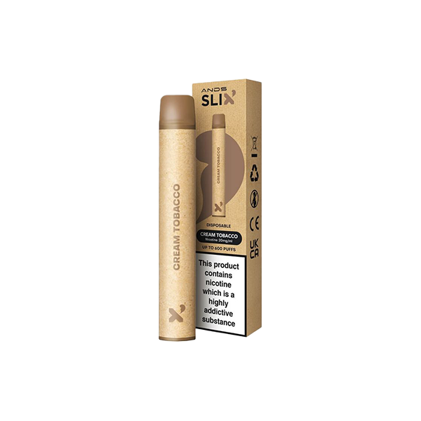 Sale ANDS Slix Recyclable Disposable Vape Device 600 Puffs