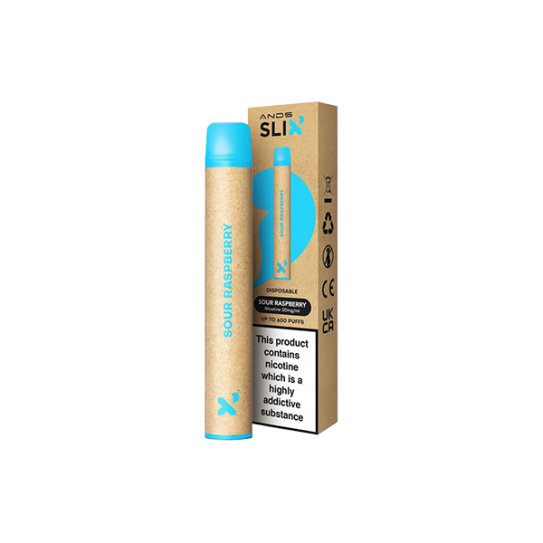 Offer ANDS Slix Recyclable Disposable Vape Device 600 Puffs