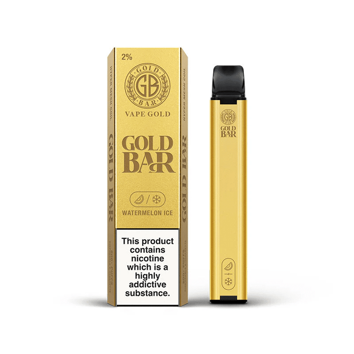 Buy Now Gold Bar Disposable Vape 600 Puffs