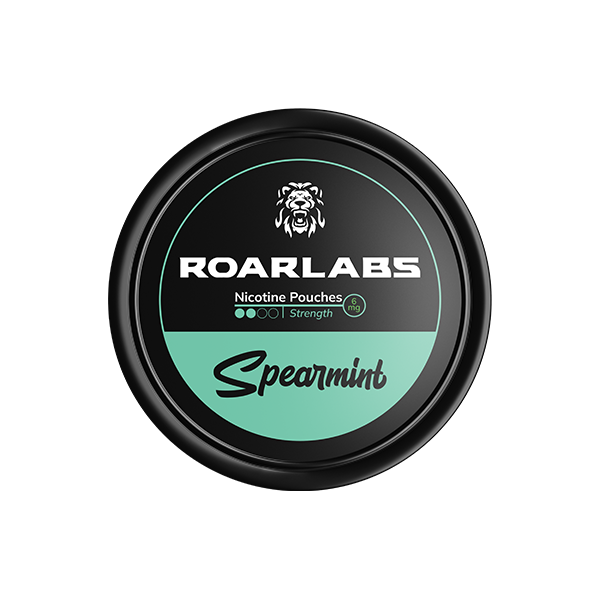 Roar Labs Spearmint Nicotine Pouches - 20 Pouches 6mg