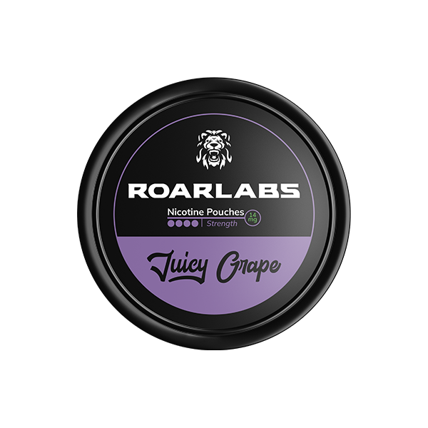 Best Roar Labs Juicy Grape Nicotine Pouch - 20 Pouches 14mg