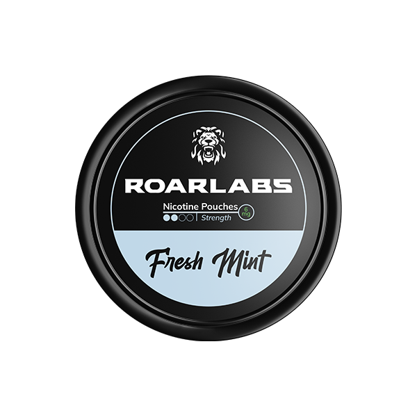 Roar Labs Fresh Mint Nicotine Pouch - 20 Pouches 6mg