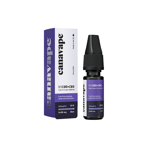 Buy Now Canavape  24% Broad Spectrum CBD & CBG  Shot 10ml