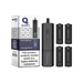 Best Quadro 2.4K Pod Vape Kit Black Series 2400 Puffs