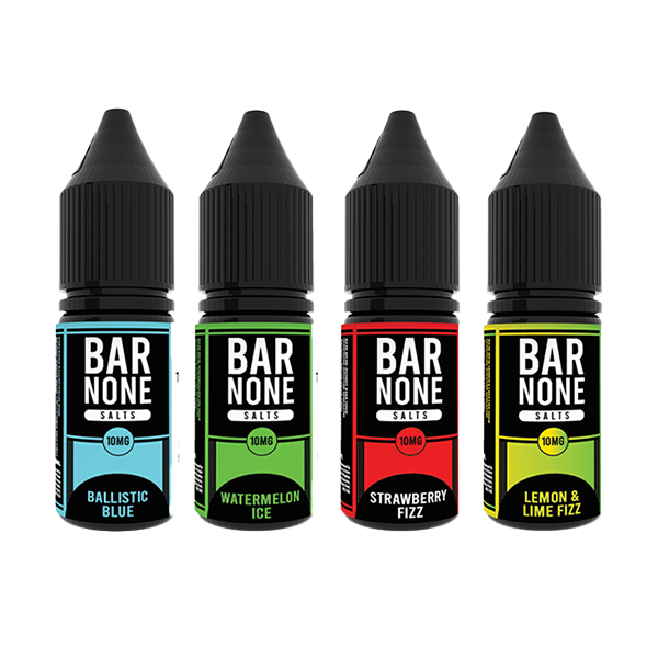 BAR NONE Nic Salts 2x10ml (50VG/50PG) 10mg