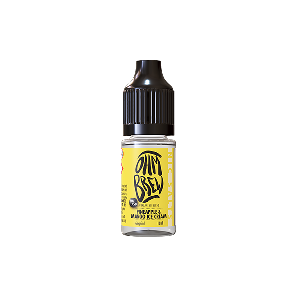 Ohm Brew Balanced Blend 10ml Nic Salts (50VG/50PG)6mg 