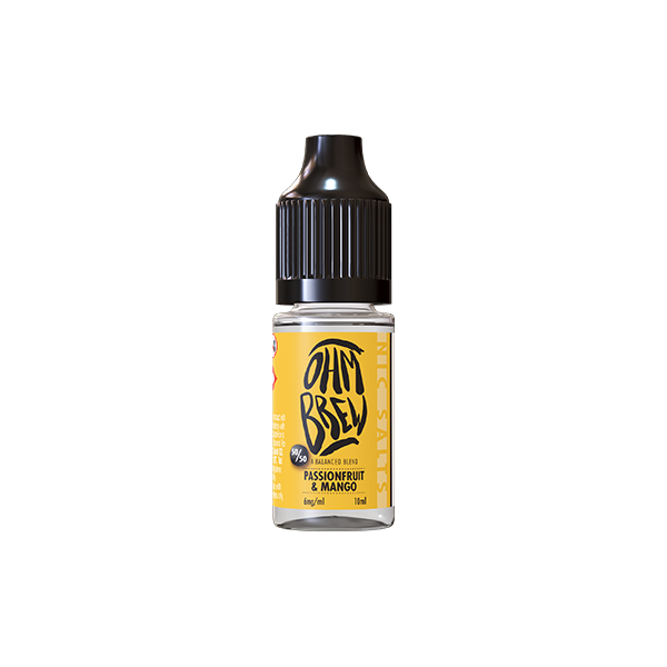 Ohm Brew Balanced Blend 10ml Nic Salts (50VG/50PG)6mg 