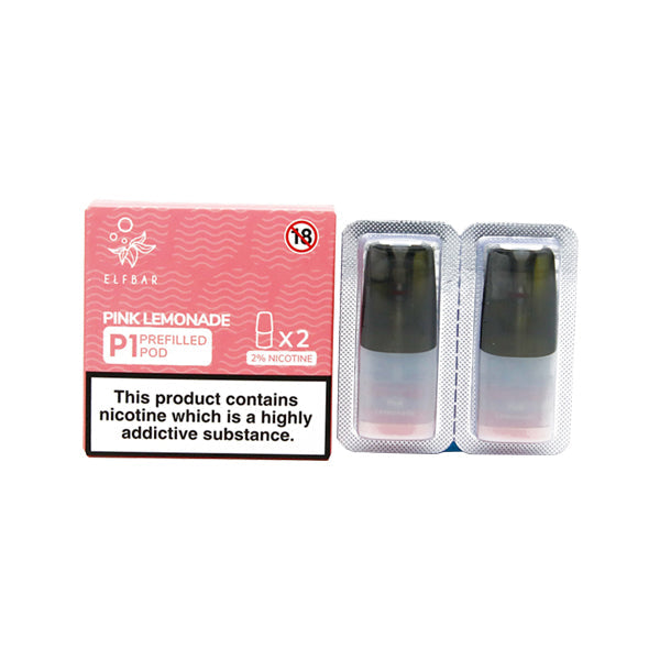 Sale Elf Bar P1 Replacement 2ml Pods for ELF Mate 500