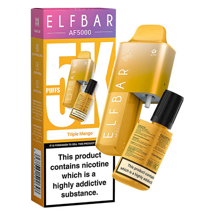 Sale Elf Bar AF5000 Disposable Rechargeable Vape Kit 5000 Puffs