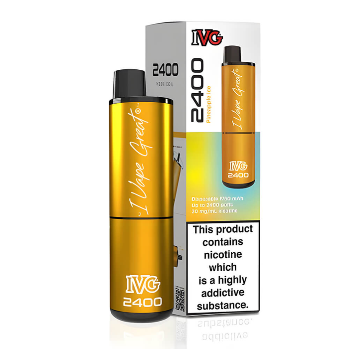 Exclusive IVG 2400 Disposable Vapes 2400 Puffs