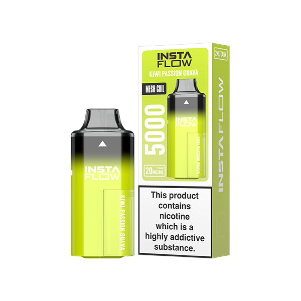 Shop Now Instaflow 5000 Disposable Rechargeable Vape Kit 5000 Puffs