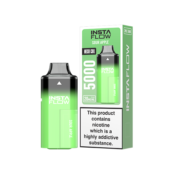 Best Instaflow 5000 Disposable Rechargeable Vape Kit 5000 Puffs