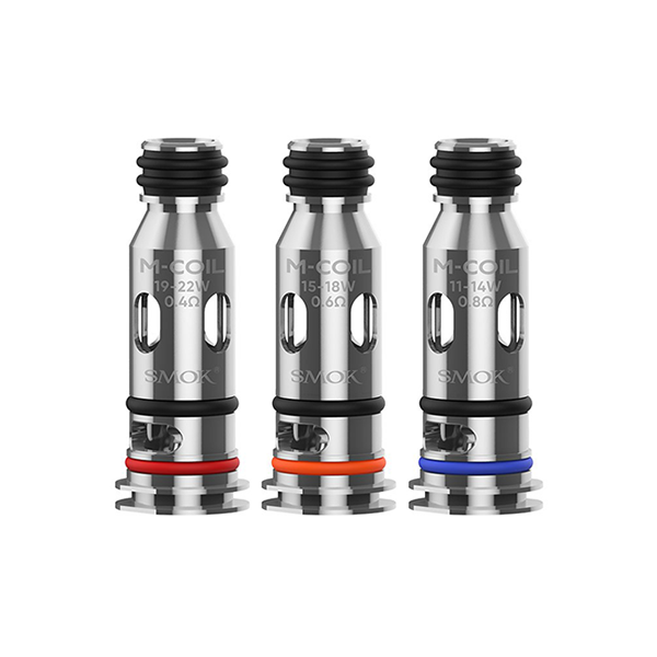 Discount SMOK M Coils Five Pack (0.4Ohm/0.6Ohm/0.8Ohm)