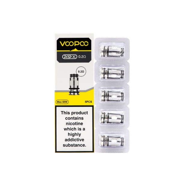 Discount VooPoo PnP X Replacement Coils (0.15Ohm/0.2Ohm/0.3Ohm/0.6Ohm)