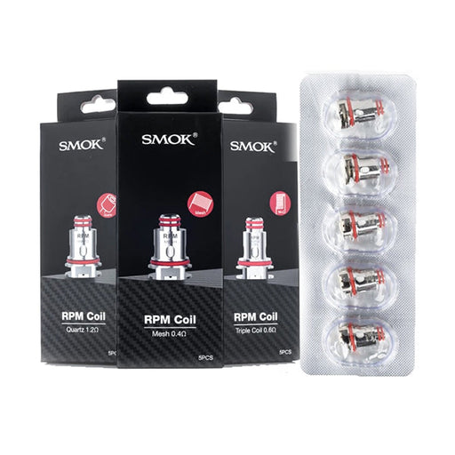 Sale Smok RPM Replacement Coils - 0.6Ω/0.4Ω/1.2Ω/1.0Ω