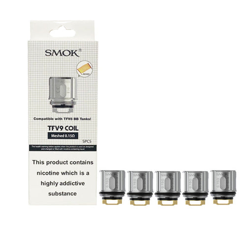 Buy Now Smok TFV9 Replacement Mesh Coil 0.15ohms