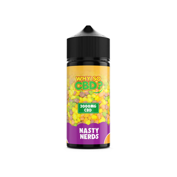 Shop Now Why So CBD?  Full Spectrum CBD E-liquid 120ml