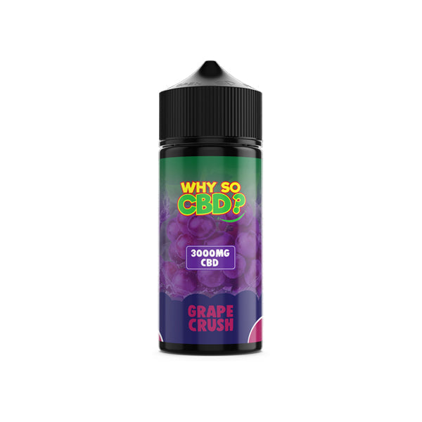 Buy Now Why So CBD?  Full Spectrum CBD E-liquid 120ml