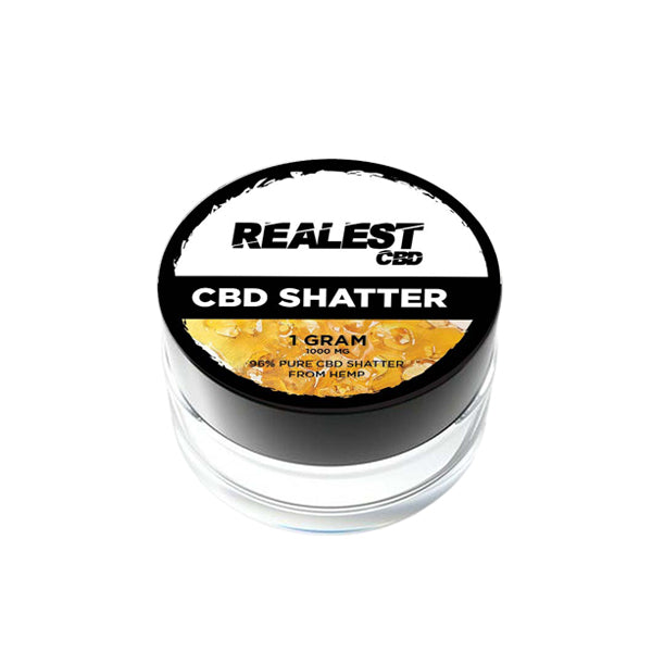 Sale Realest CBD  Broad Spectrum CBD Shatter (BUY 1 GET 1 FREE)