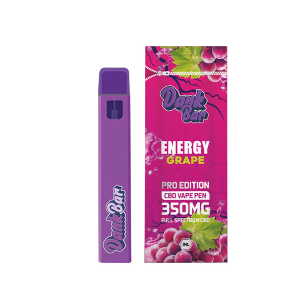 Sale Dank Bar Pro Edition  Full Spectrum CBD Vape Disposable by Purple Dank - 12 flavours (BUY 1 GET 1 FREE)