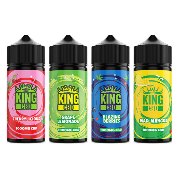 Exclusive King CBD  CBD E-liquid 120ml (BUY 1 GET 1 FREE)