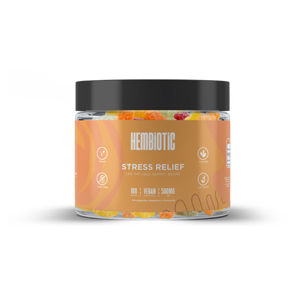 Shop Now Hembiotic  Functional CBD Gummy Bears - 100g