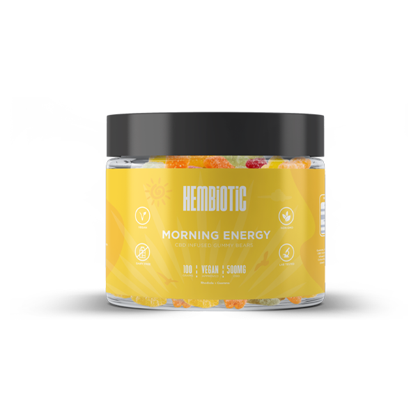 Buy Now Hembiotic  Functional CBD Gummy Bears - 100g